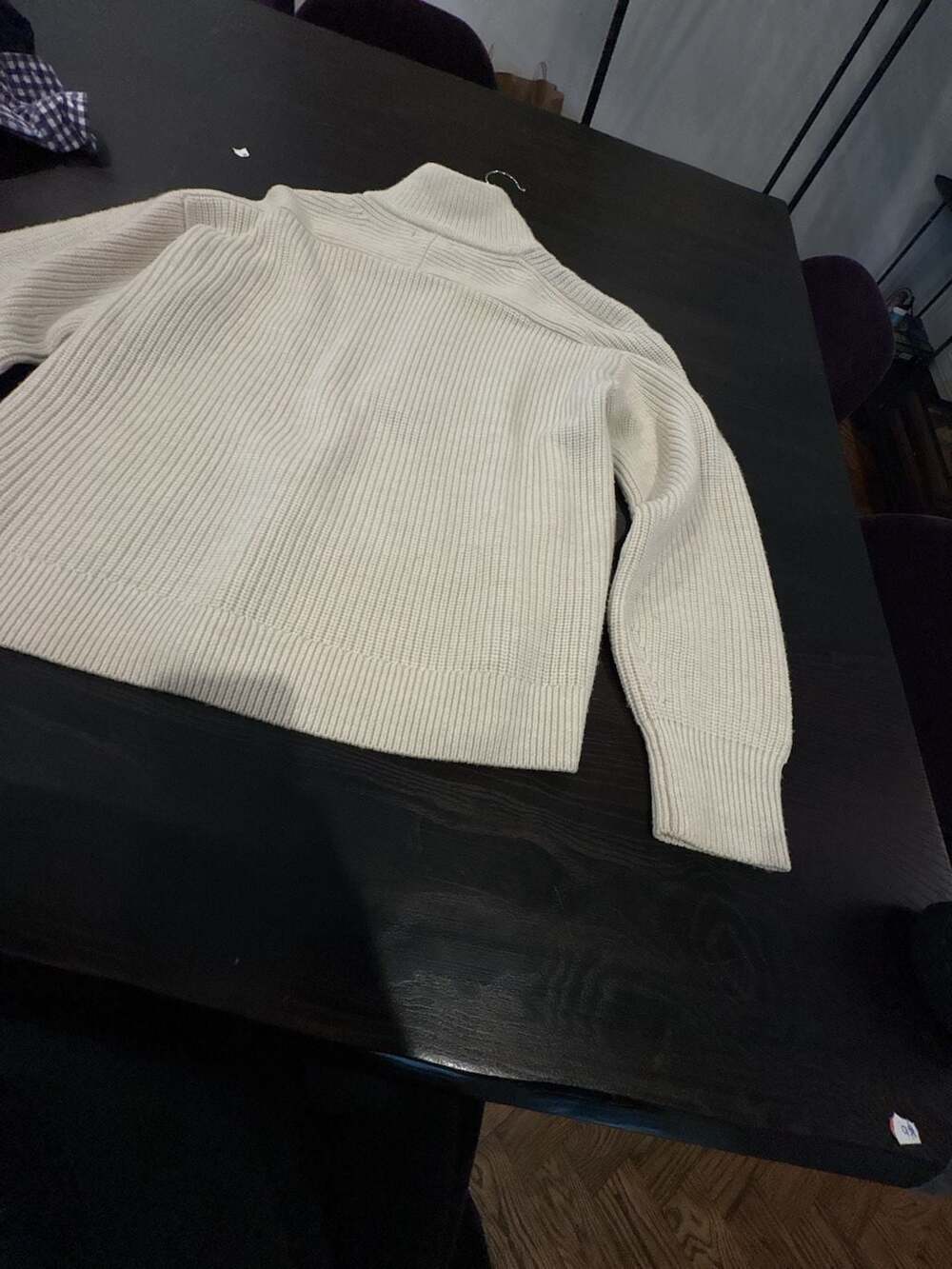 Quince Australian Merino Wool Half-Zip Sweater